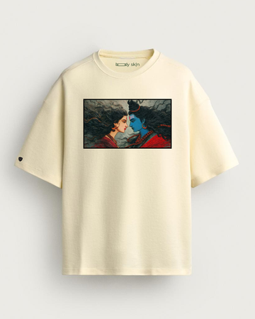 Shiv Parvati "Me & Who?" Oversized Tee