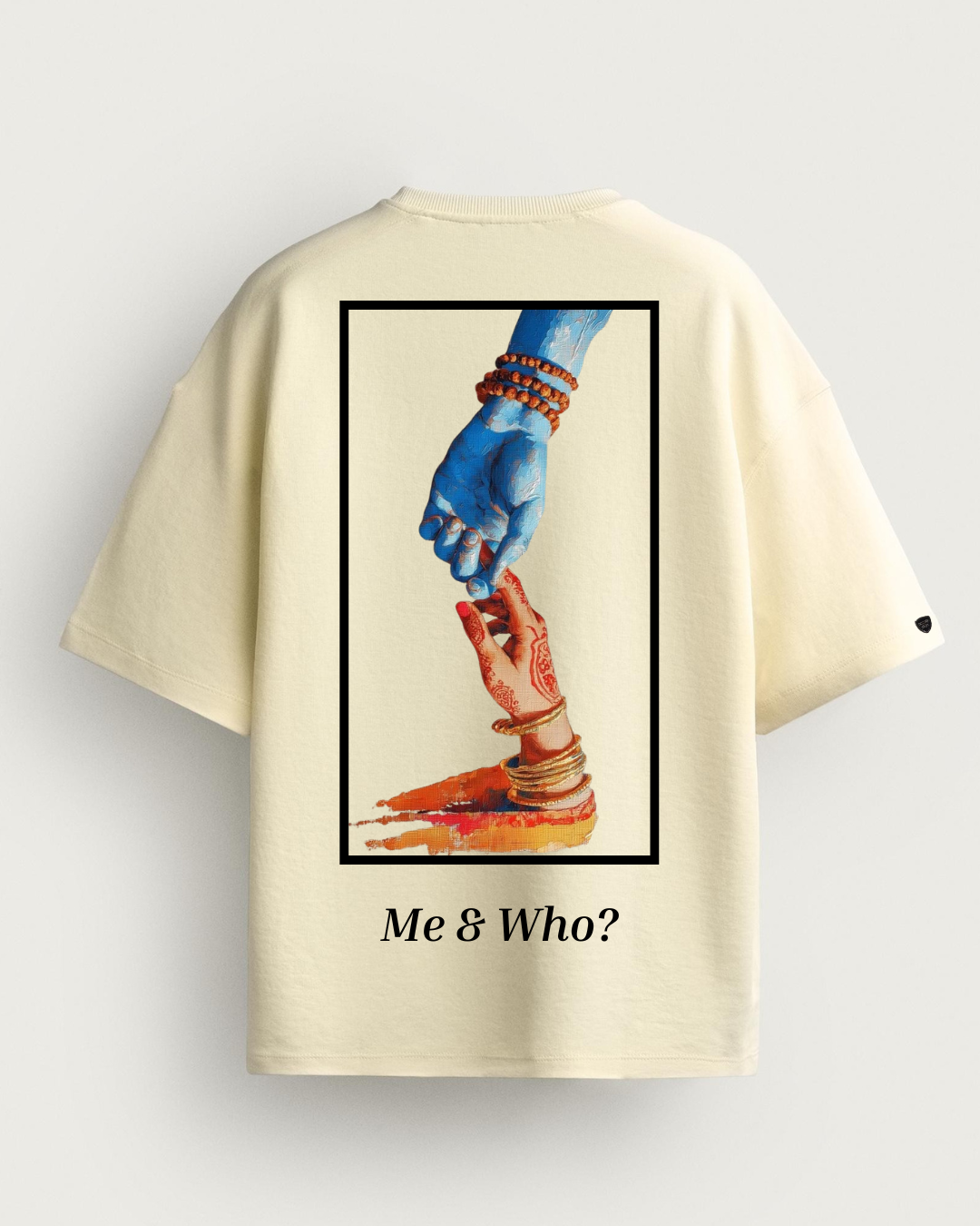 Shiv Parvati "Me & Who?" Oversized Tee