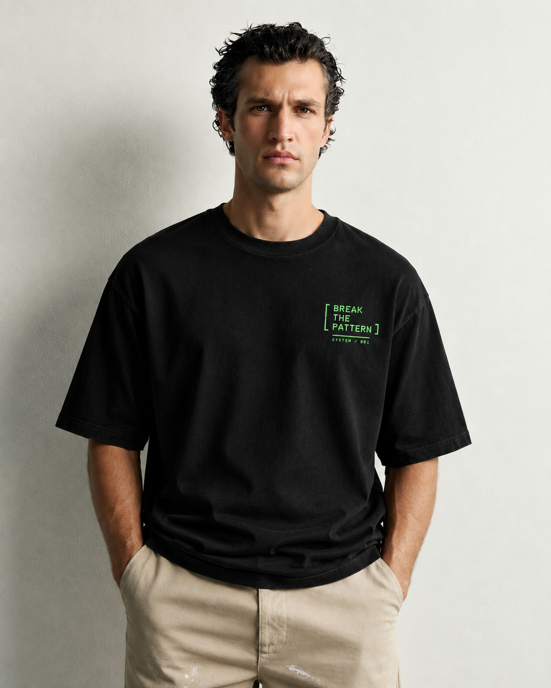 Break The Pattern - Oversized Tee