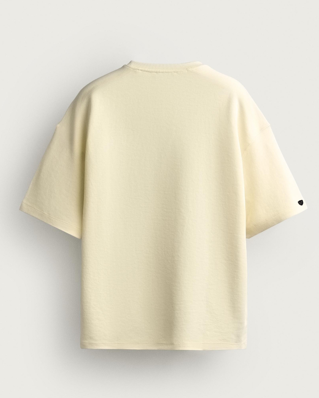 Vakratunda Mahakaya - Hibiscus Flower Unisex Tee - Beige