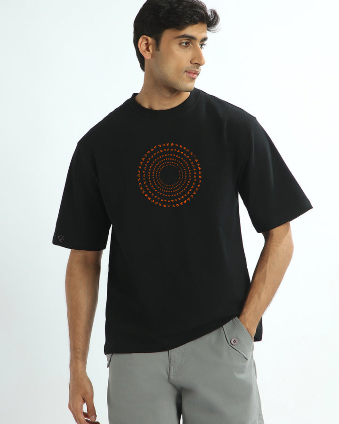 Om Vortex -  Sacred Ganesha Oversized Tee