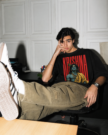 Krishna The Starboy - Oversized Tee